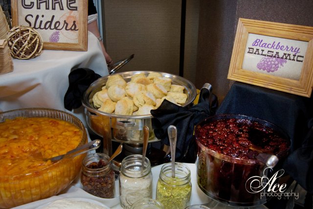 loveless cafe, sliders, enchanted brides show, bridal show, jam and biscuits